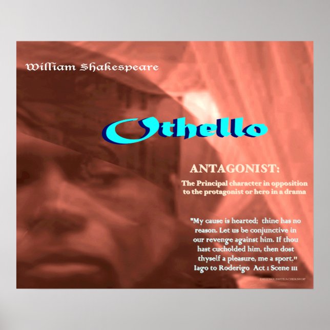 Poster Othello Antagonist (Devant)
