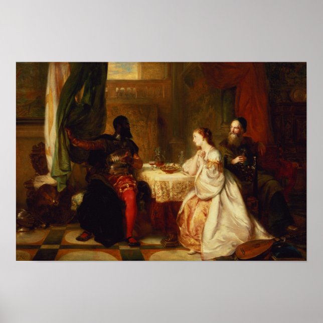 Poster Othello relatant ses aventures à Desdiune (Devant)