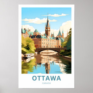 Poster Ottawa, Canada - Imprimer