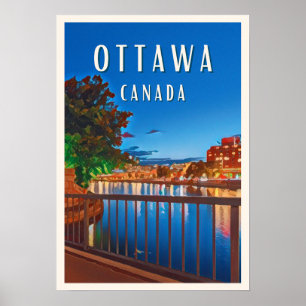 Poster Ottawa : Capitale dynamique du Canada