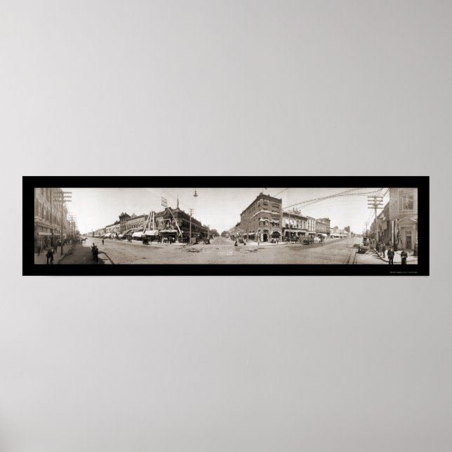 Poster Ottawa, KS Photo 1909 (Devant)