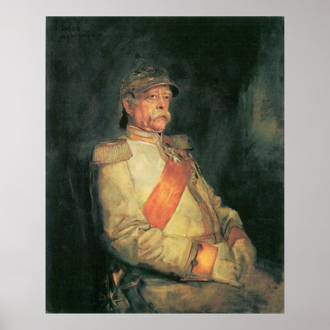Poster Otto von Bismarck (Devant)