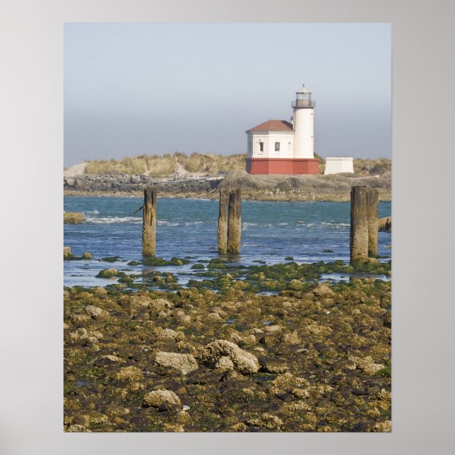 Poster OU, Côte de l'Oregon, Bandon, rivière Coquille 2 (Devant)