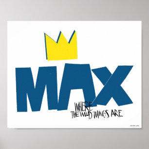 Poster Où sont les monstres ?   Max et couronne