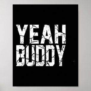 Poster Ouais Buddy Light Weight Bodybuilder Bodybuilding 