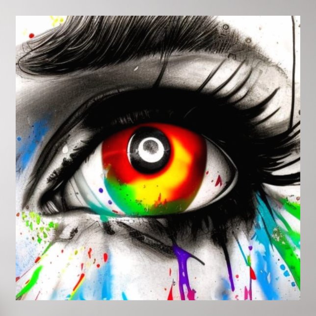 Poster OUI ! Image frappante. (Devant)