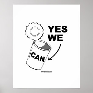 POSTER OUI ON PEUT DE LA SOUPE