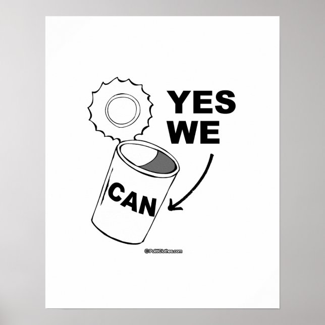 POSTER OUI ON PEUT DE LA SOUPE (Devant)