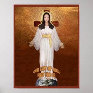 Poster Our Lady of Akita