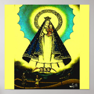 Poster our lady of charity