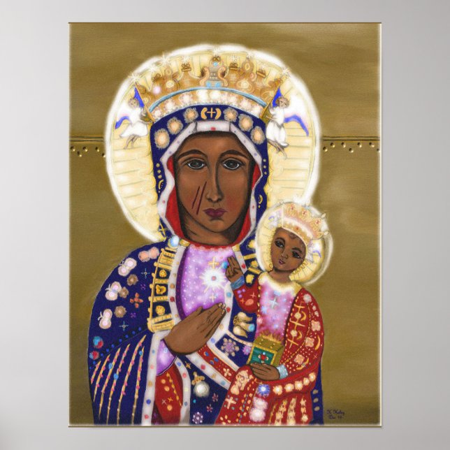 Poster Our Lady of Czestochowa (Devant)