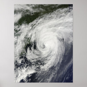 Poster Ouragan Bill au-dessus de la Nouvelle-Écosse