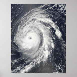 Poster Ouragan Bill dans l'Océan Atlantique