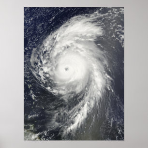 Poster Ouragan Bill outre des Antilles