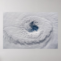 Ouragan Florence OEil de l'espace