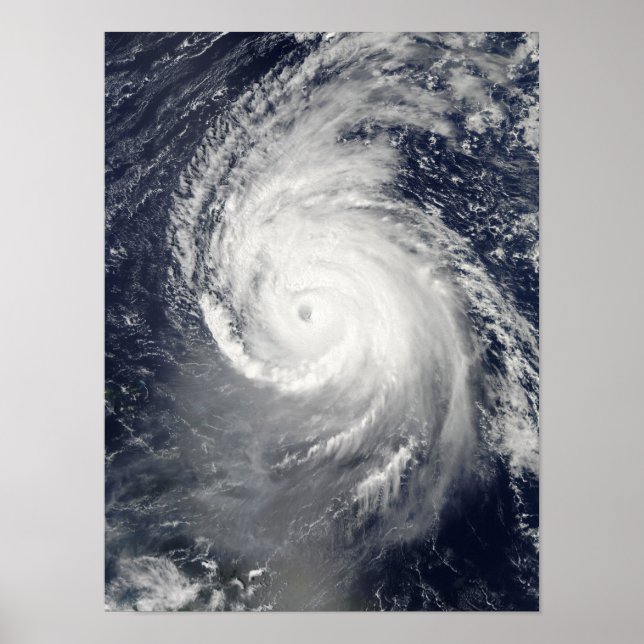 Poster Ouragan Igor dans l'océan Atlantique (Devant)