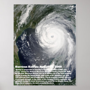 Poster Ouragan Katrina