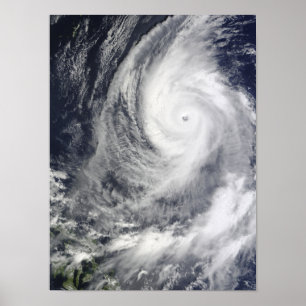 Poster Ouragan Lupit 2