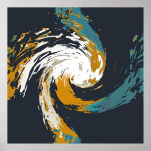 Poster Ouragan Twirl