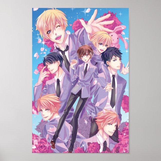 Poster Ouran High School Host Club (Devant)