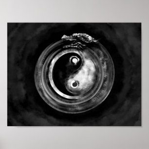 Poster Ouroboros Yin - Yang