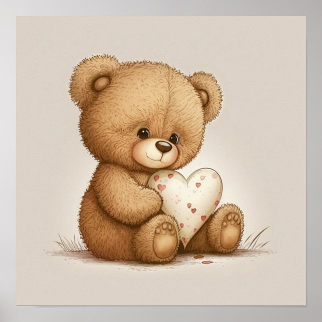 Poster Ours (Devant)