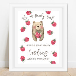 Poster OURS - Combien de bonbons sont dans le bocal