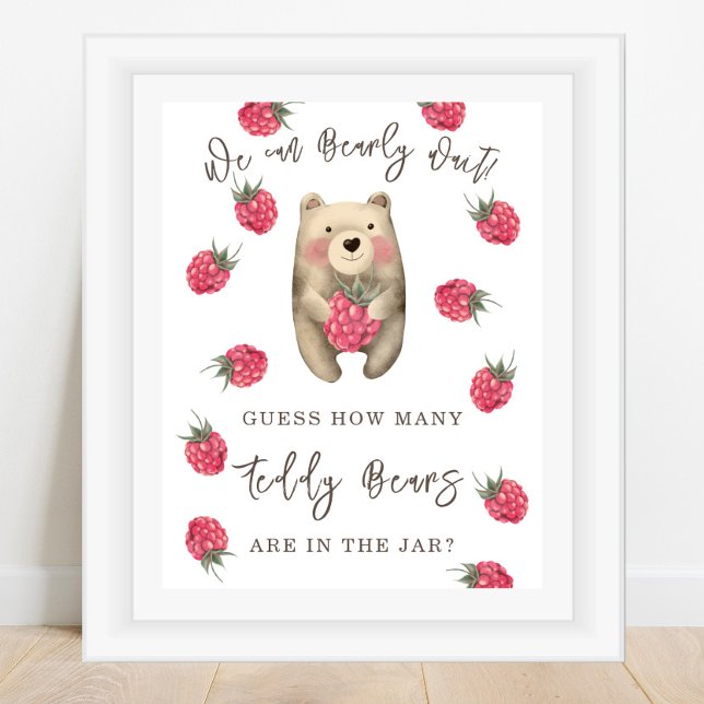 Poster OURS - Combien d'ours en peluche sont dans le boca (Créateur téléchargé)