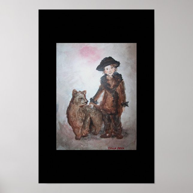 Poster Ours dansant (Devant)