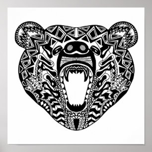 Poster Ours de style 2