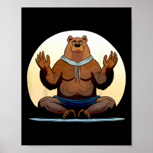 Poster Ours de yoga _1 