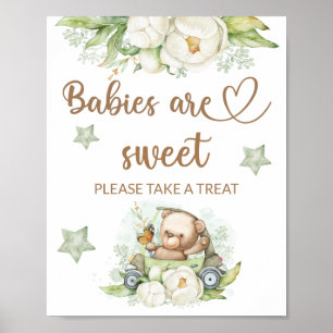 Poster Ours en peluche bébé ours bébé Les bébés sont doux