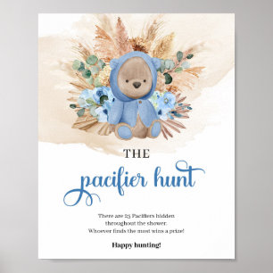 Poster Ours en peluche Tropical The Pacifier Hunt game