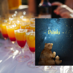 Poster Ours mignon Twinkle Little Star Boissons