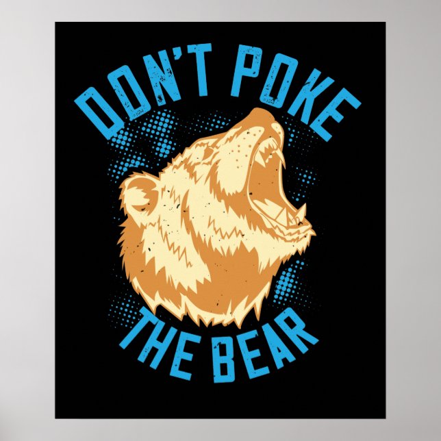 Poster Ours - Ne Piquez Pas L'Ours (Devant)