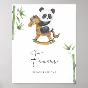 Poster Ours panda - Favoris