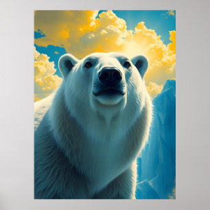 Poster Ours polaire