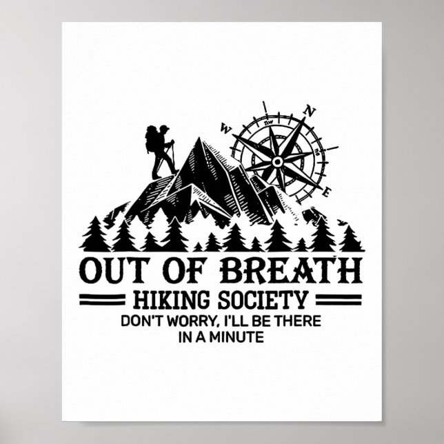 Poster Out Of Breath Hiking Society 2  (Devant)