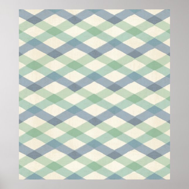 Poster Outdoor | Pastel Geometric (Devant)
