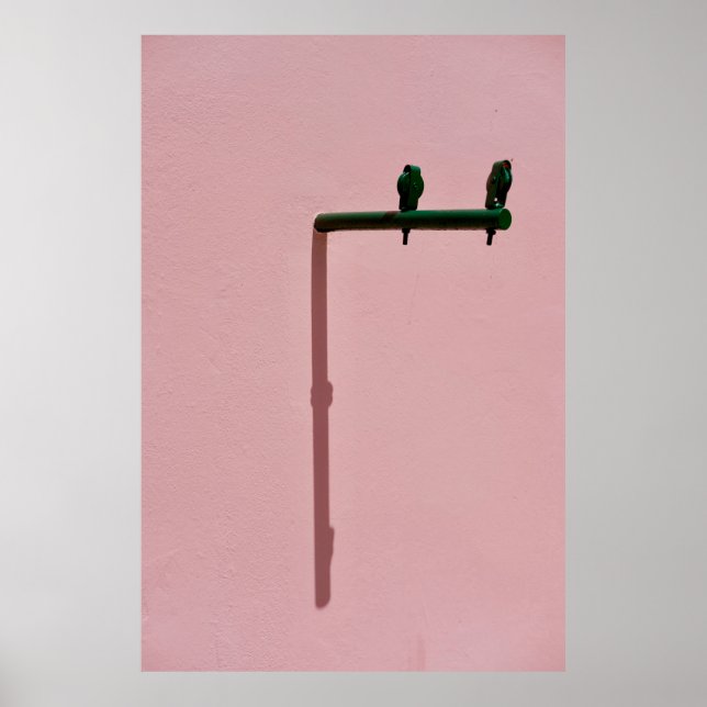 POSTER OUTIL DE MÉTAL VERT ET NOIR (Devant)