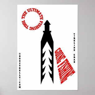 Poster Outil De Pêche Ultime, Outil De Slickline, Art De 
