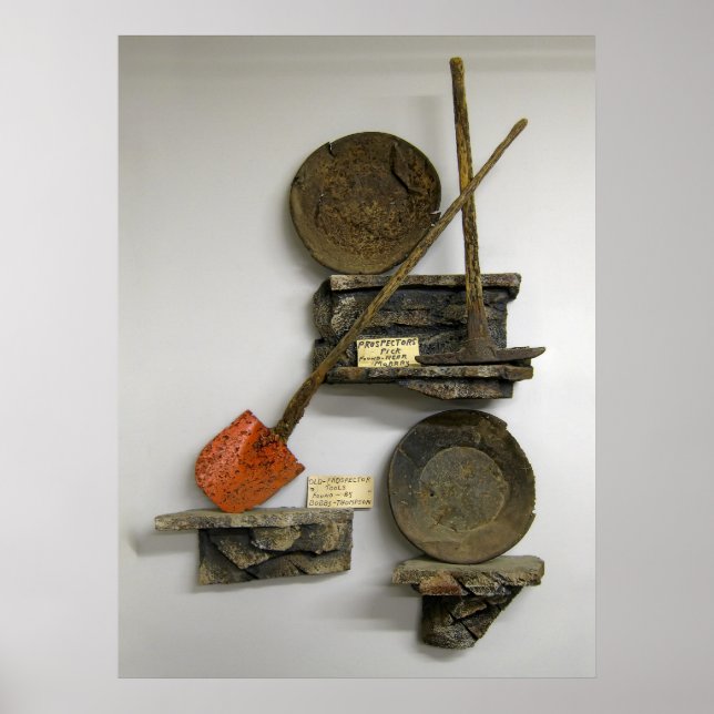 POSTER OUTILS D'OR MINER (Devant)