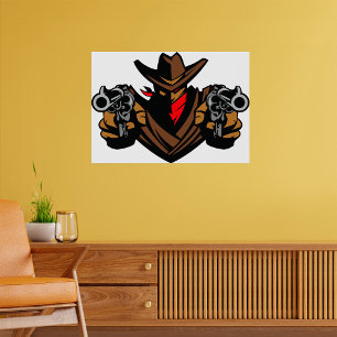 Poster Outlaw de Cowboy