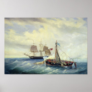 Poster Outre de la côte de l'île de Nargen