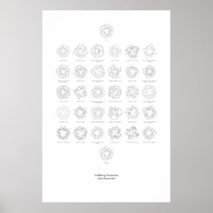 Poster Outre du personnel : Variations de Goldberg