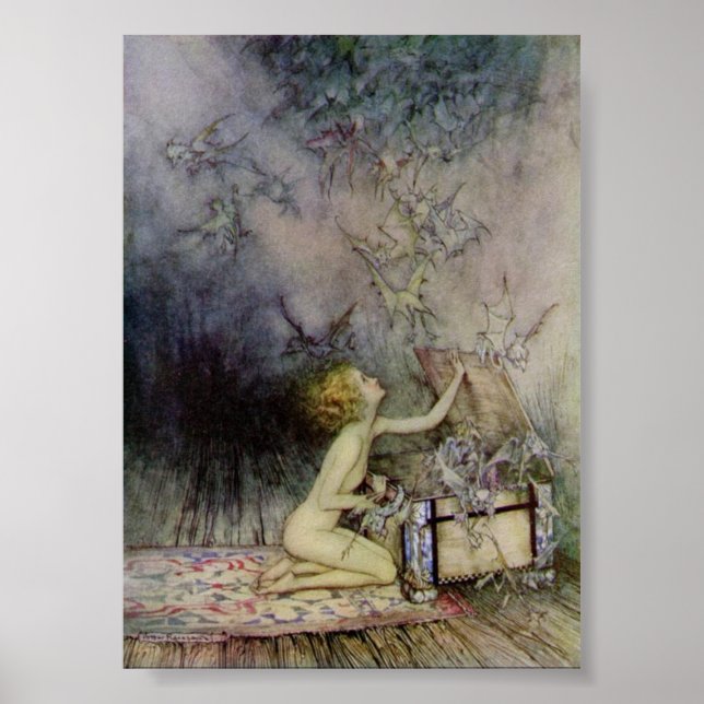 Poster Ouverture de la boîte de Pandore (Devant)