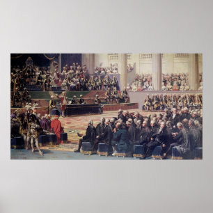 Poster Ouverture du général de domaines à Versailles