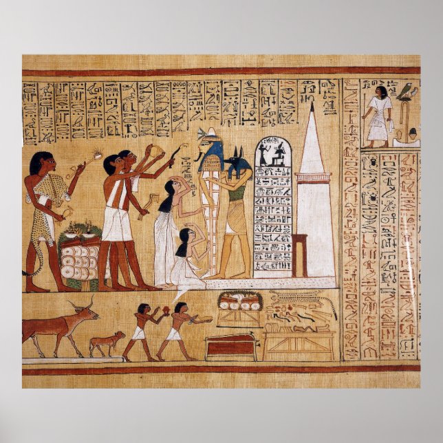 Poster Ouverture du livre de la cérémonie de la Bouche de (Devant)