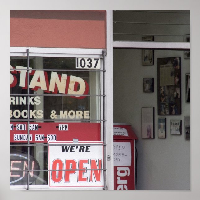 Poster Ouvrir (Devant)