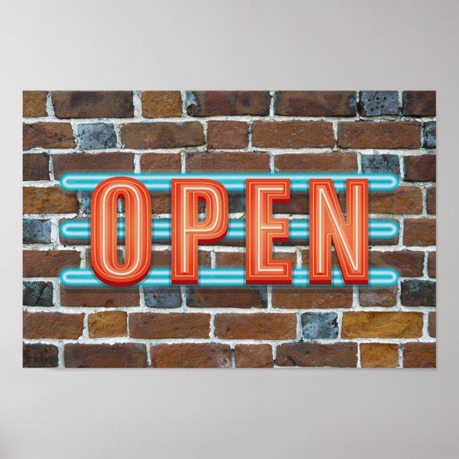 POSTER OUVRIR LE SIGNE (Devant)